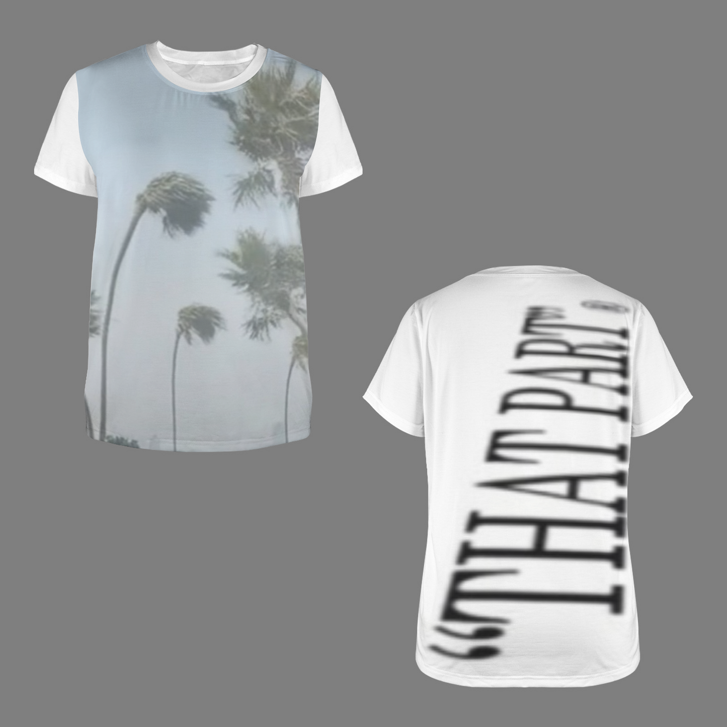 Trees Blow Crew Crewneck