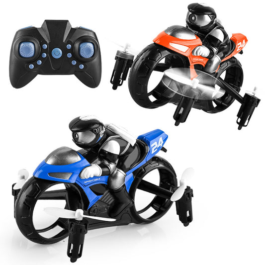 2.4G Remote Control Land-Air Camera Drone Motorcycle