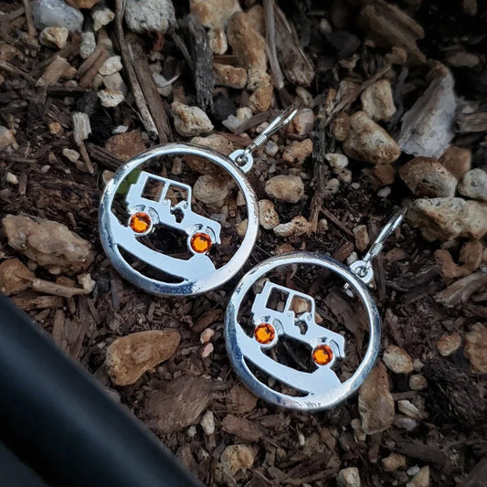 Jeep Uphill Climb Earrings
