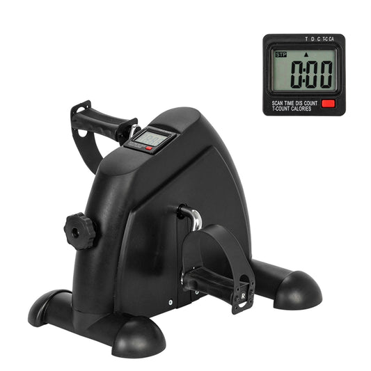 Hands and Feet Trainer Mini Exercise Bike Black