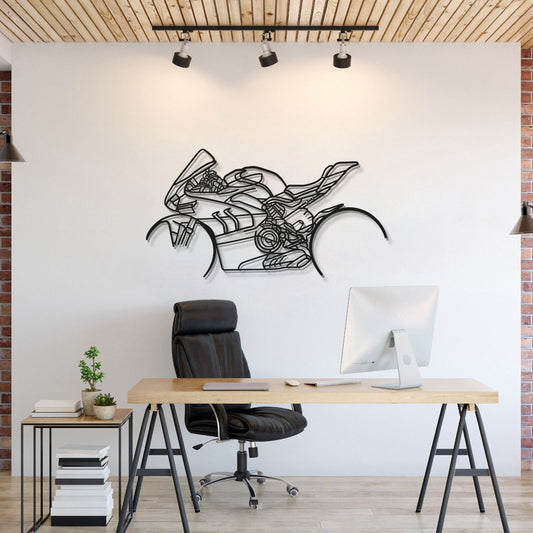 V4SP Metal Motorcycle Wall Art Limited Stock - MT1105