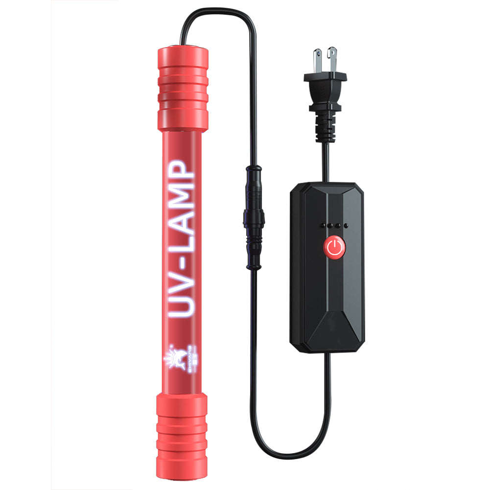 Aquarium Fish Tank Germicidal UV Light Sterilizer Pond Submersible Clean Lamp