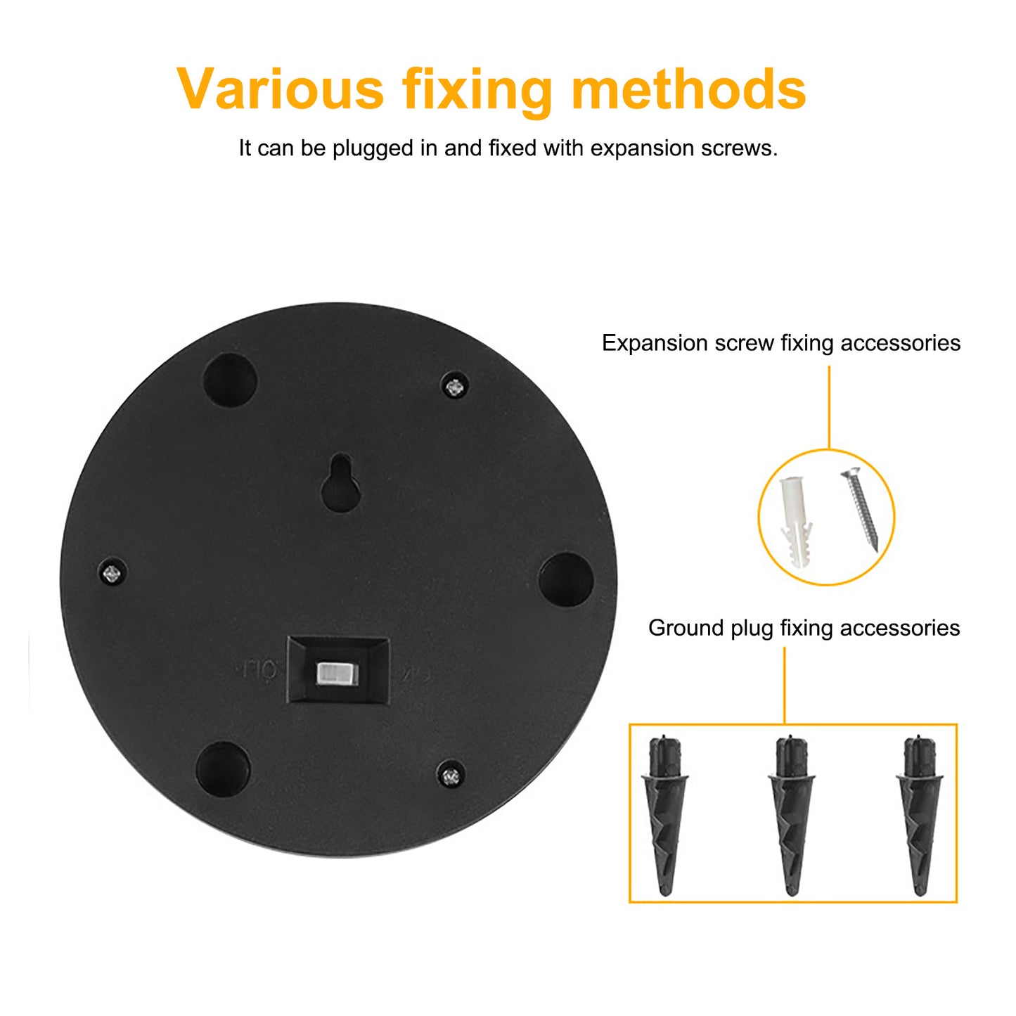 2 Solar Powered Ground Lights Floor Wall Fence Step Path Garden Lamp