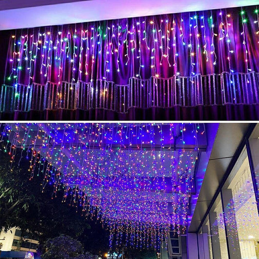 Curtain Icicle Lights Party LED Indoor Outdoor