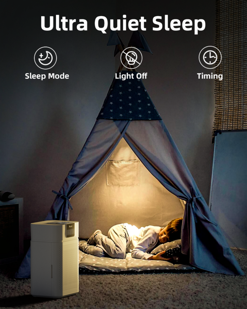 Air Purifiers Up To 1560 sqft H13 HEPA Air Cleaner