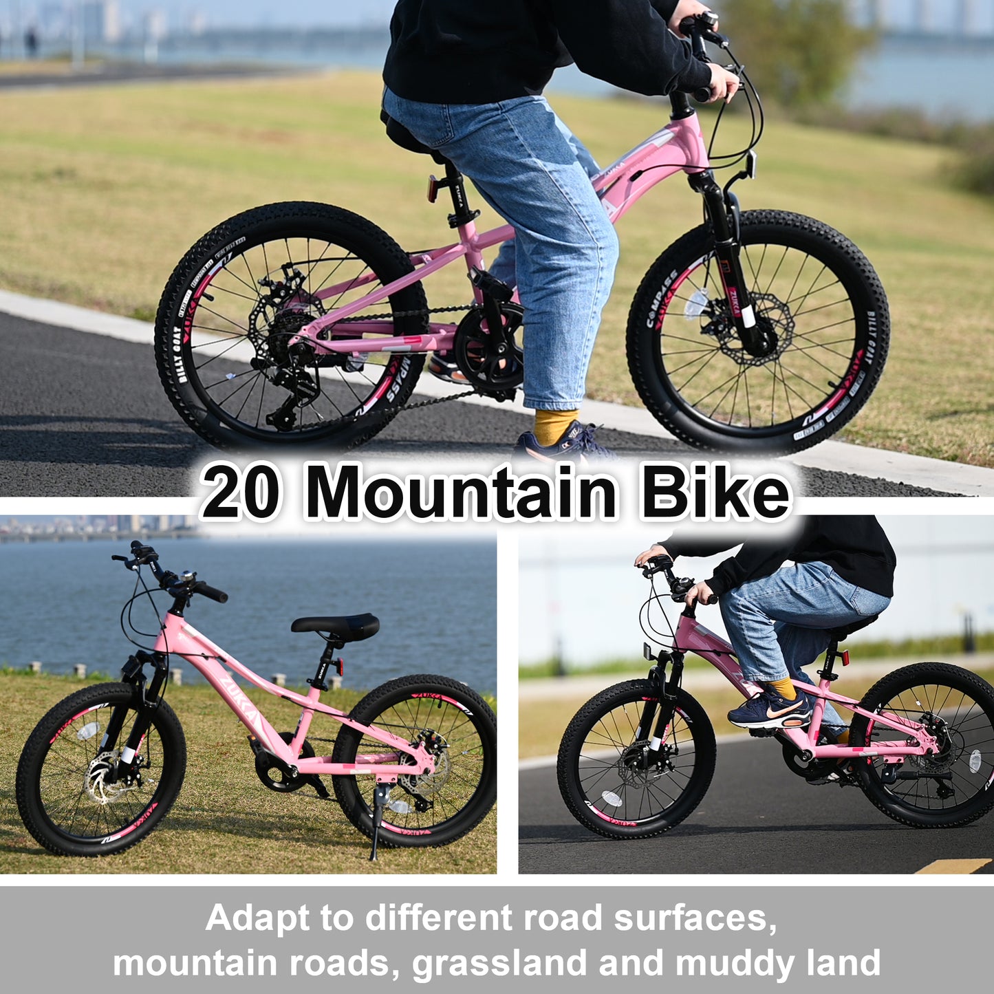 Childrens Mountain Bike 20 inch 7-Speed