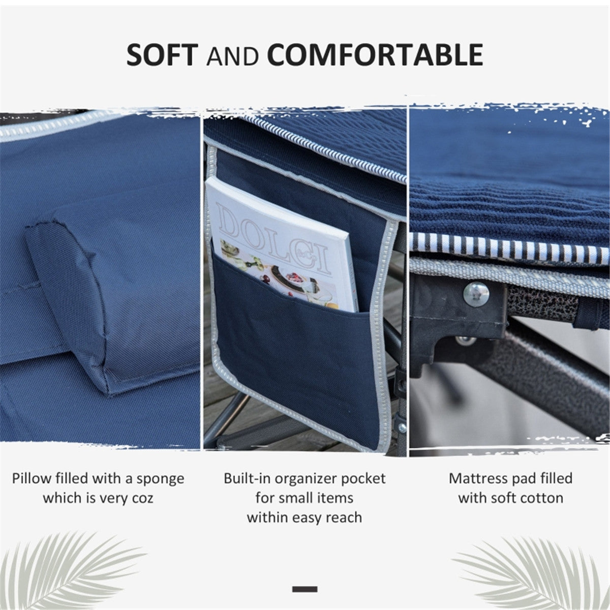 Folding Camping Chair Cot