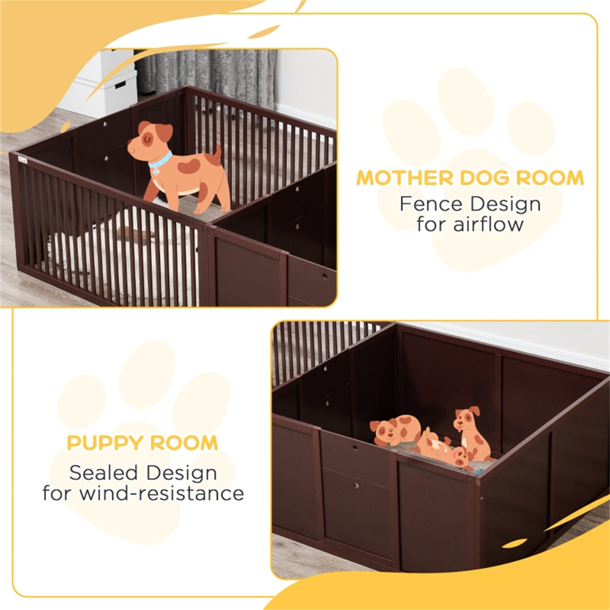 Dog Holding Box & Pet Playpen