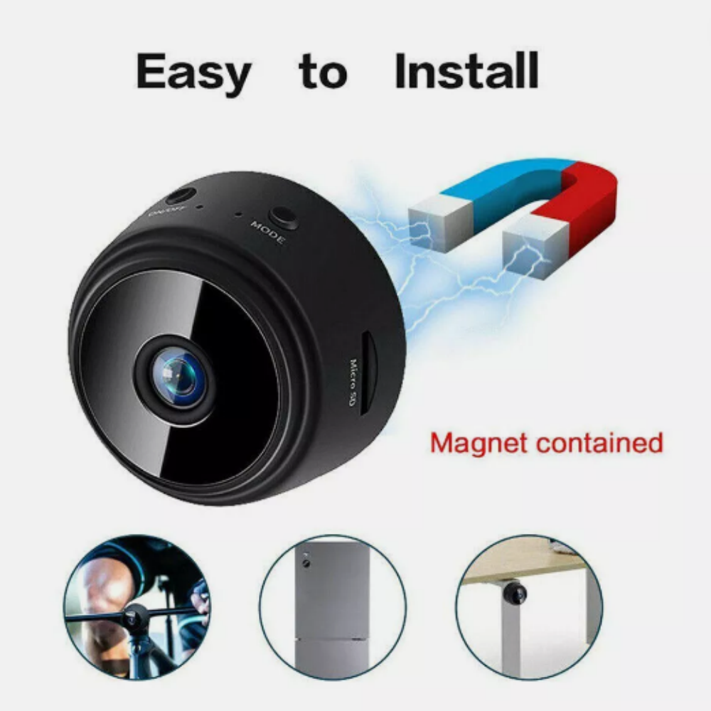 2 Pack HD 1080P Mini Wireless Hidden Spy Camera Wifi IP Home Security Night Vision