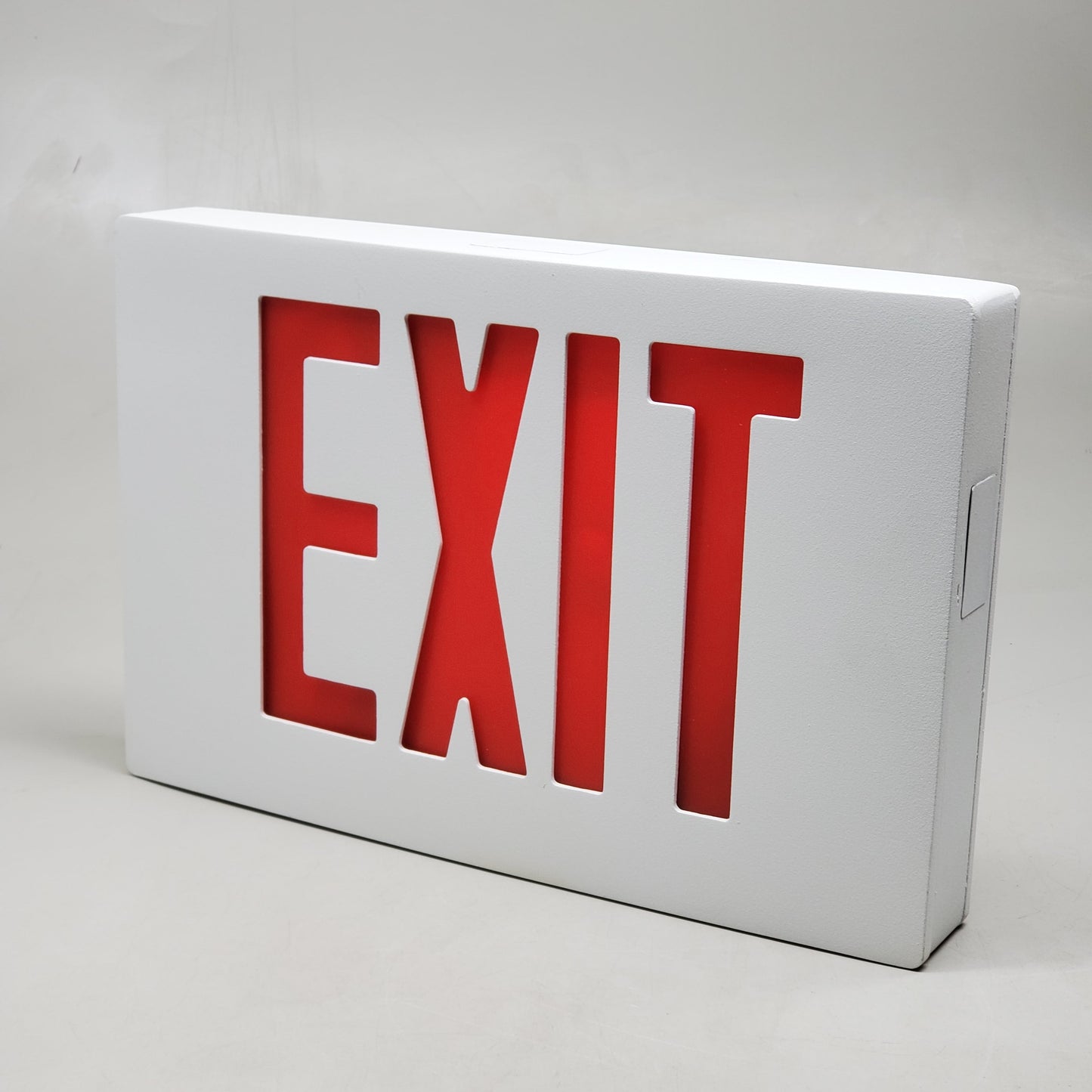 SKYLINE LIGHTING Exit Sign Hard Wired W/ Red Letters 12.5" EXD1RWWEM