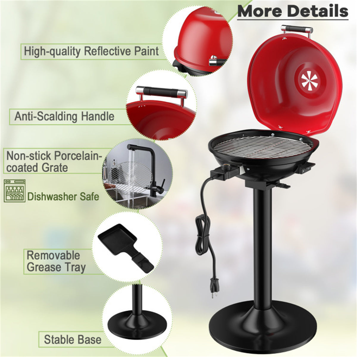 Portable Electric BBQ Grill
