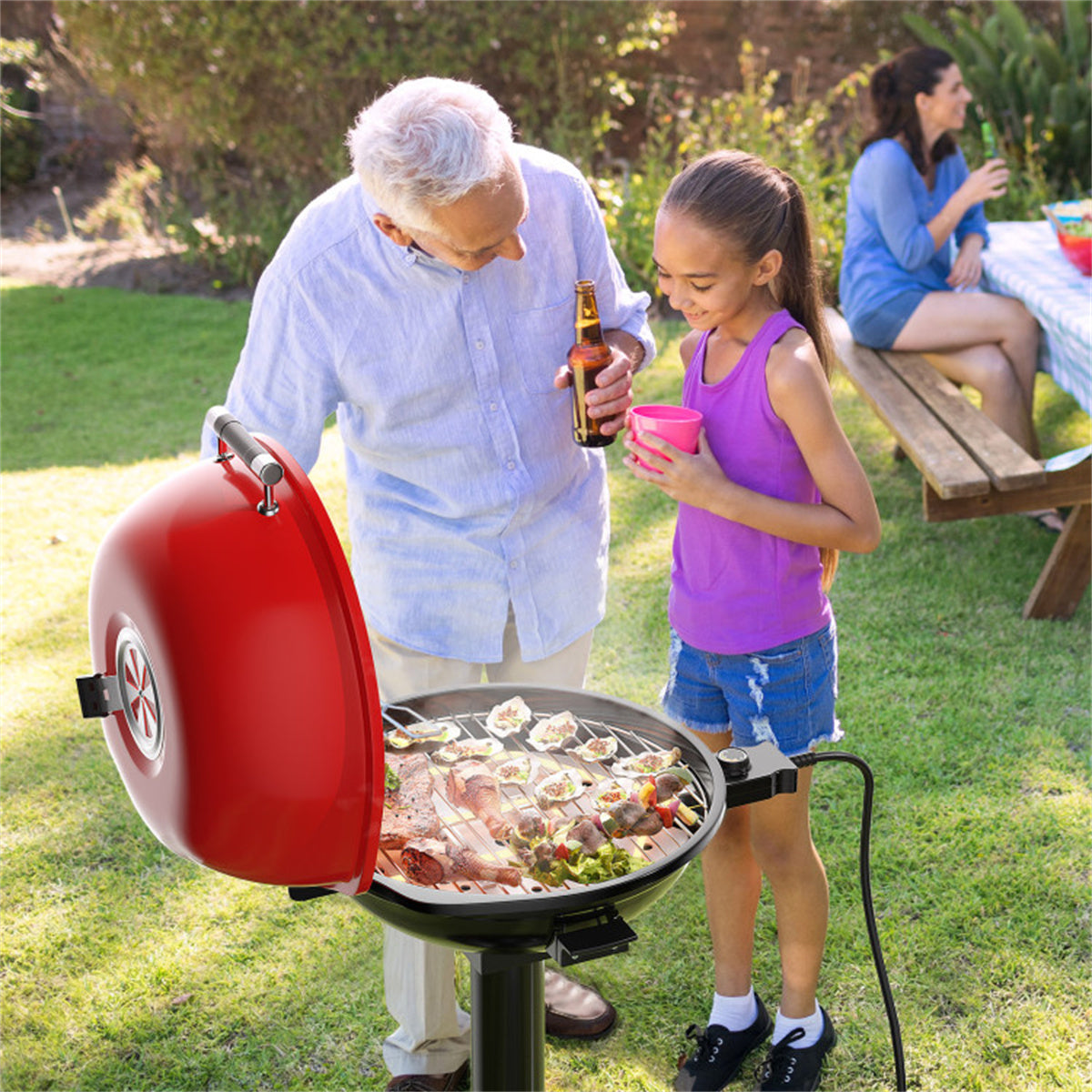 Portable Electric BBQ Grill
