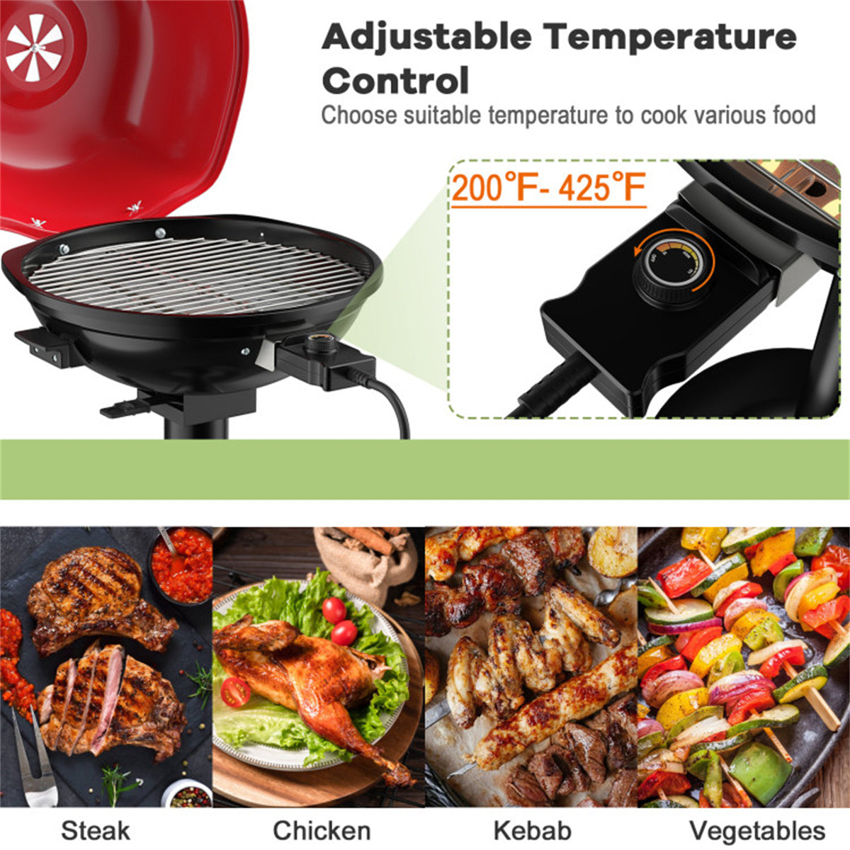 Portable Electric BBQ Grill
