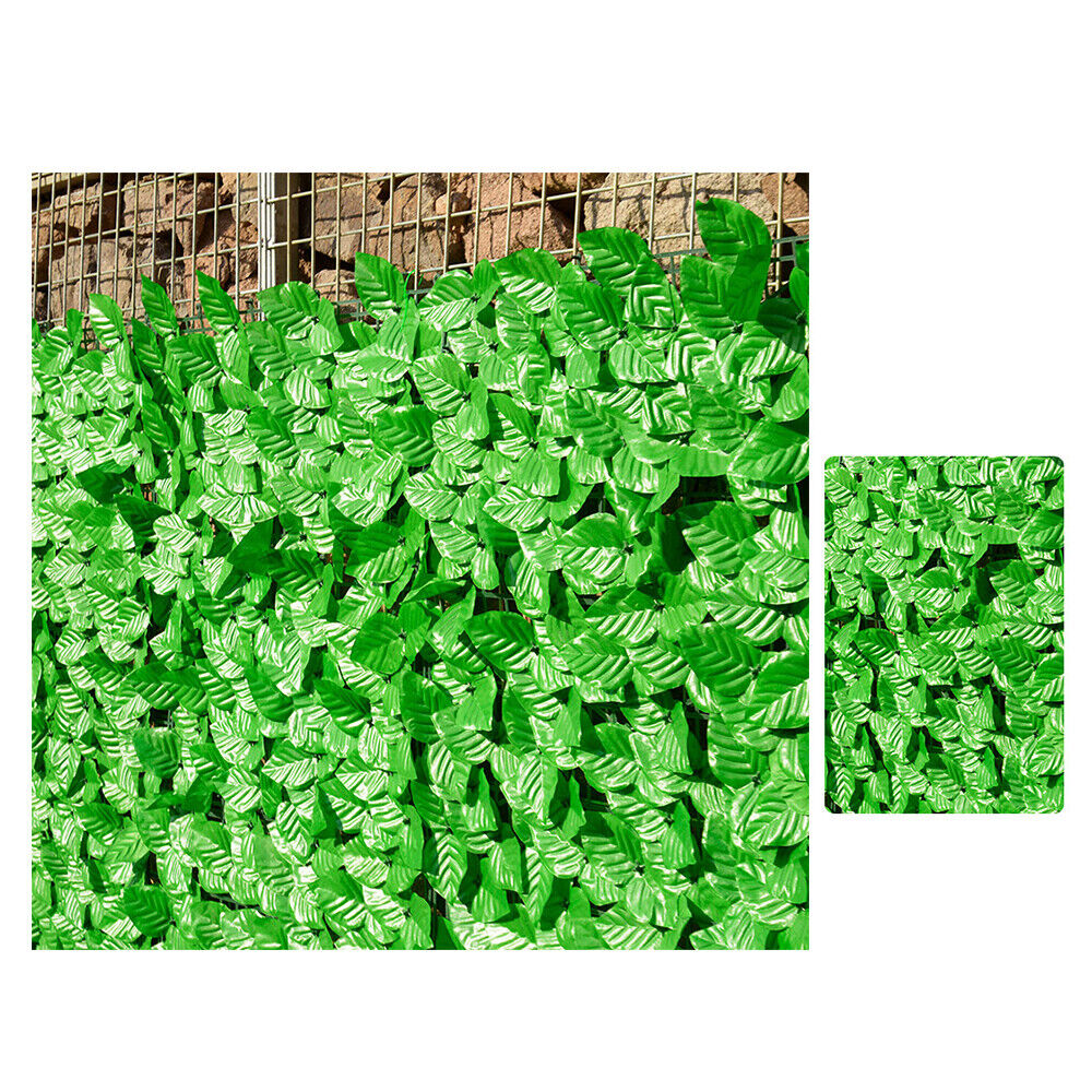 1Mx3M Balcony Hedges Artificial Ivy Leaf Garden Privacy Fence Privacy Screen