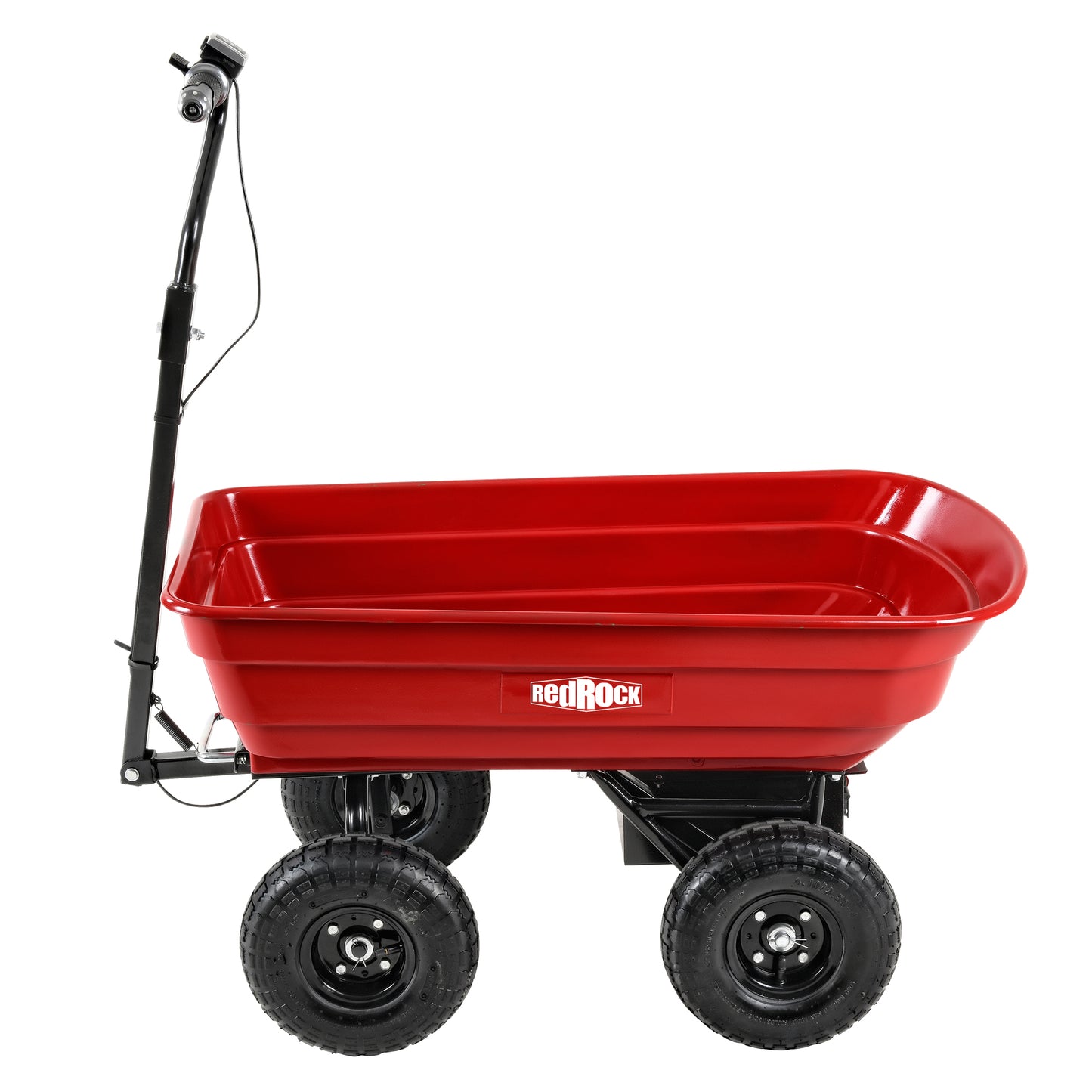 Wheelbarrow electric Hassle-free assemble: this utility cart's durable steel frame and rust-resistant electric garden cart