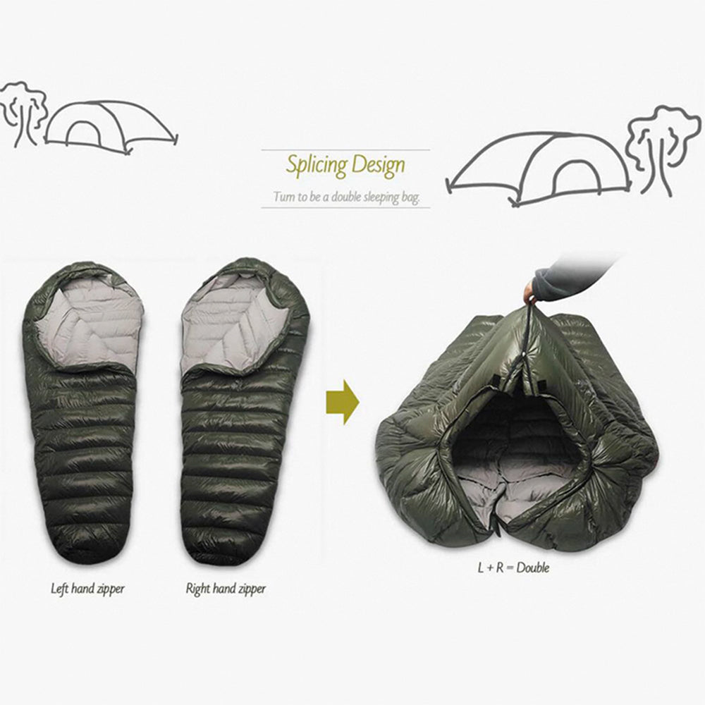 SUPER WARM!!! Cold Temperature Winter Sleeping Bag