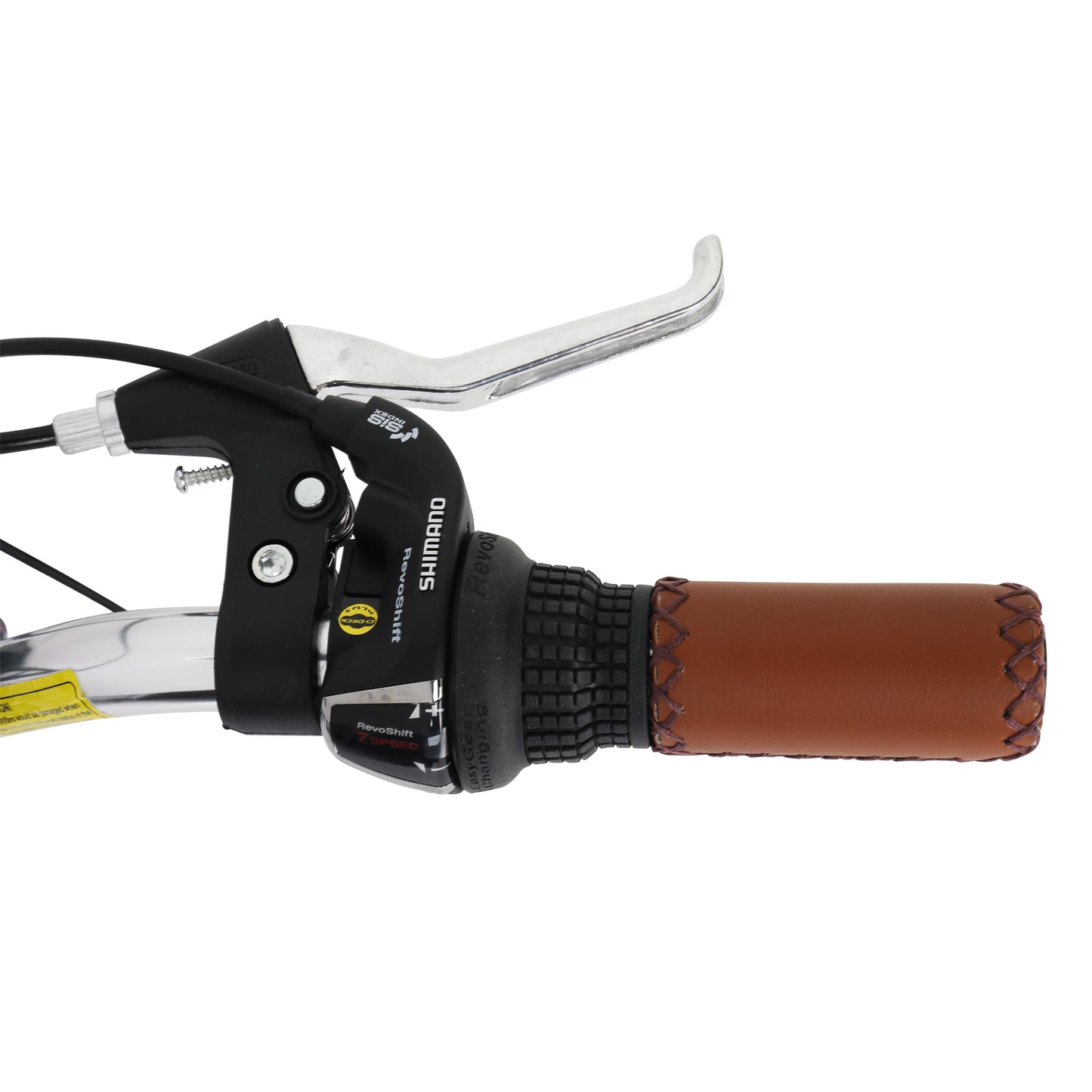 26in 150kg High Carbon Steel V Brake 7 Speed Commuter Bike Pink