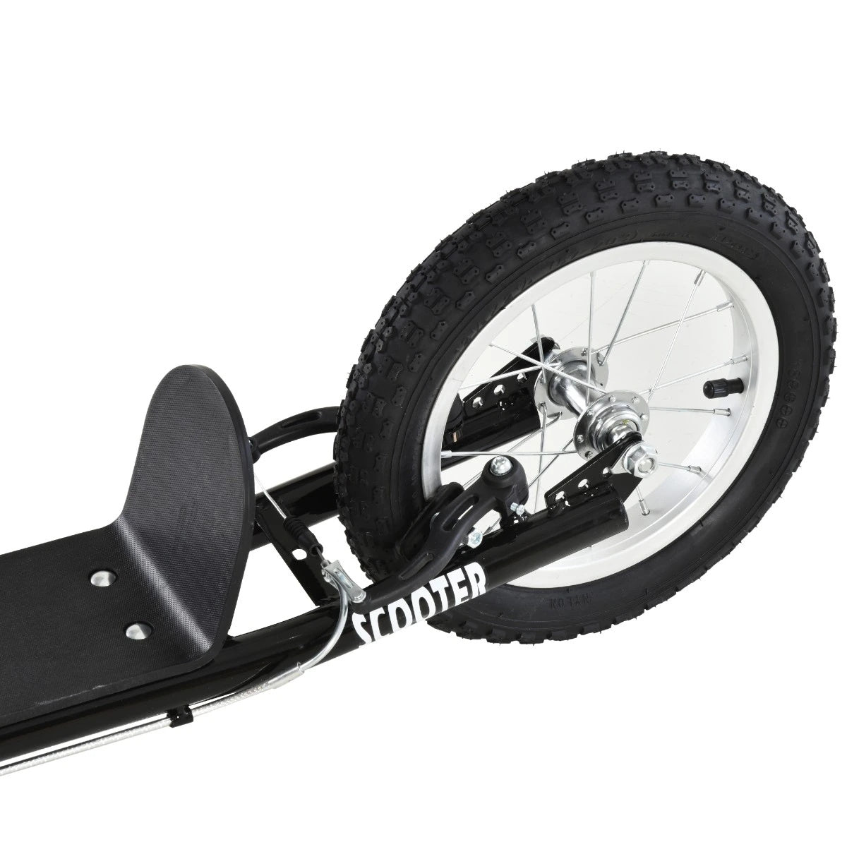 Scooter with Dual Brakes  - Black