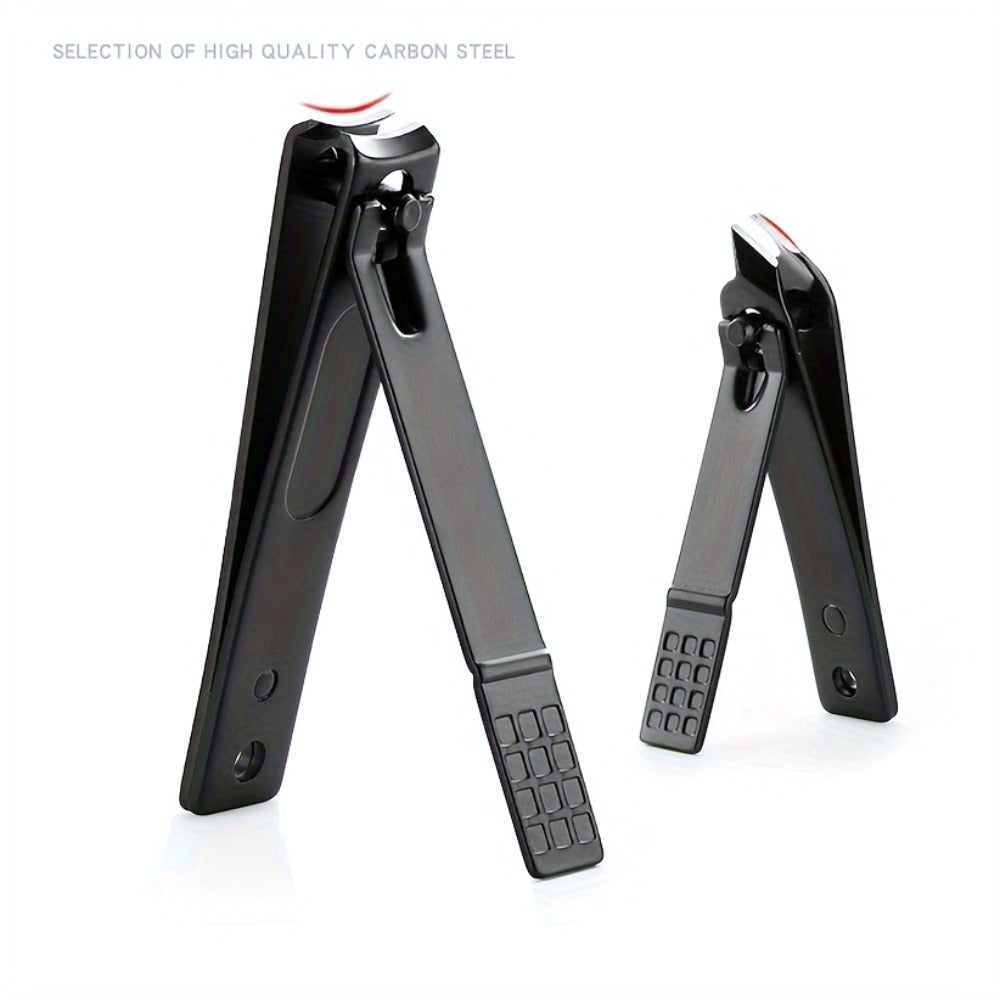 10-Piece Black Nail Clippers Kit with Travel Case – Professional Cuticle Nippers & Clippers, Complete Grooming Set for Home & Travel(Maybe YunExpress Logistics)