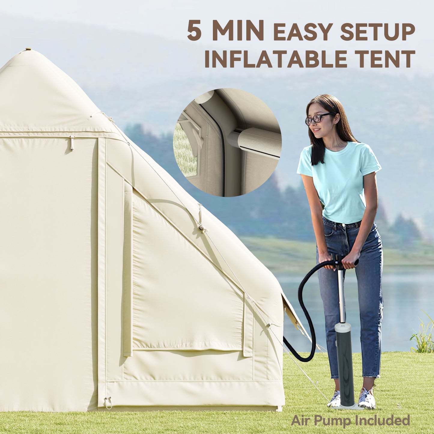 Camping Tent (beige)