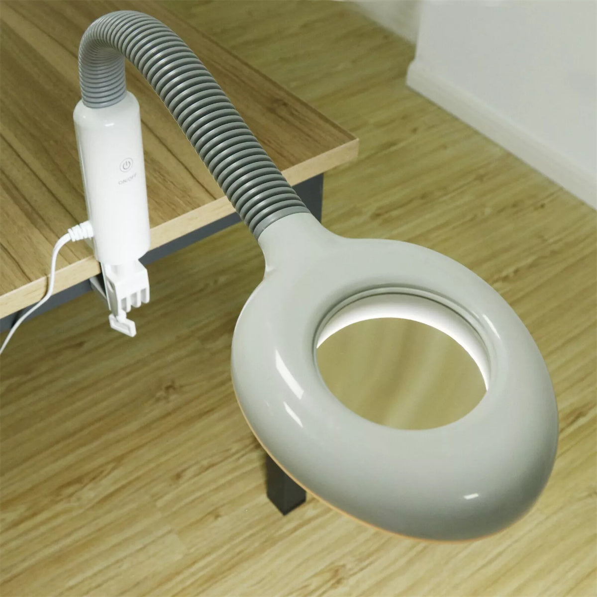 ﻿  2 in 1 Professional Facial Steamer Ionic Ozone Hot Mist Stand for Salon Skin Cleaning