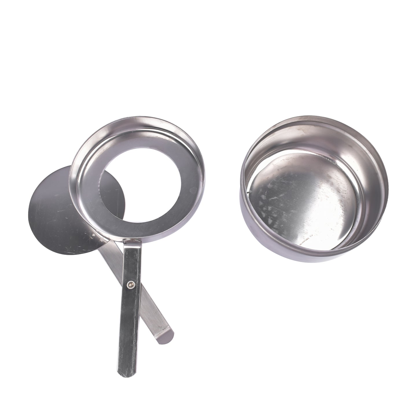 3-Gallon Beverage Dispenser, Alcohol Heated Hot and Cold Drink Container with Faucet, Commercial Beverage Container for Coffee, Juice, Lemonade (Clear, Stainless Steel)