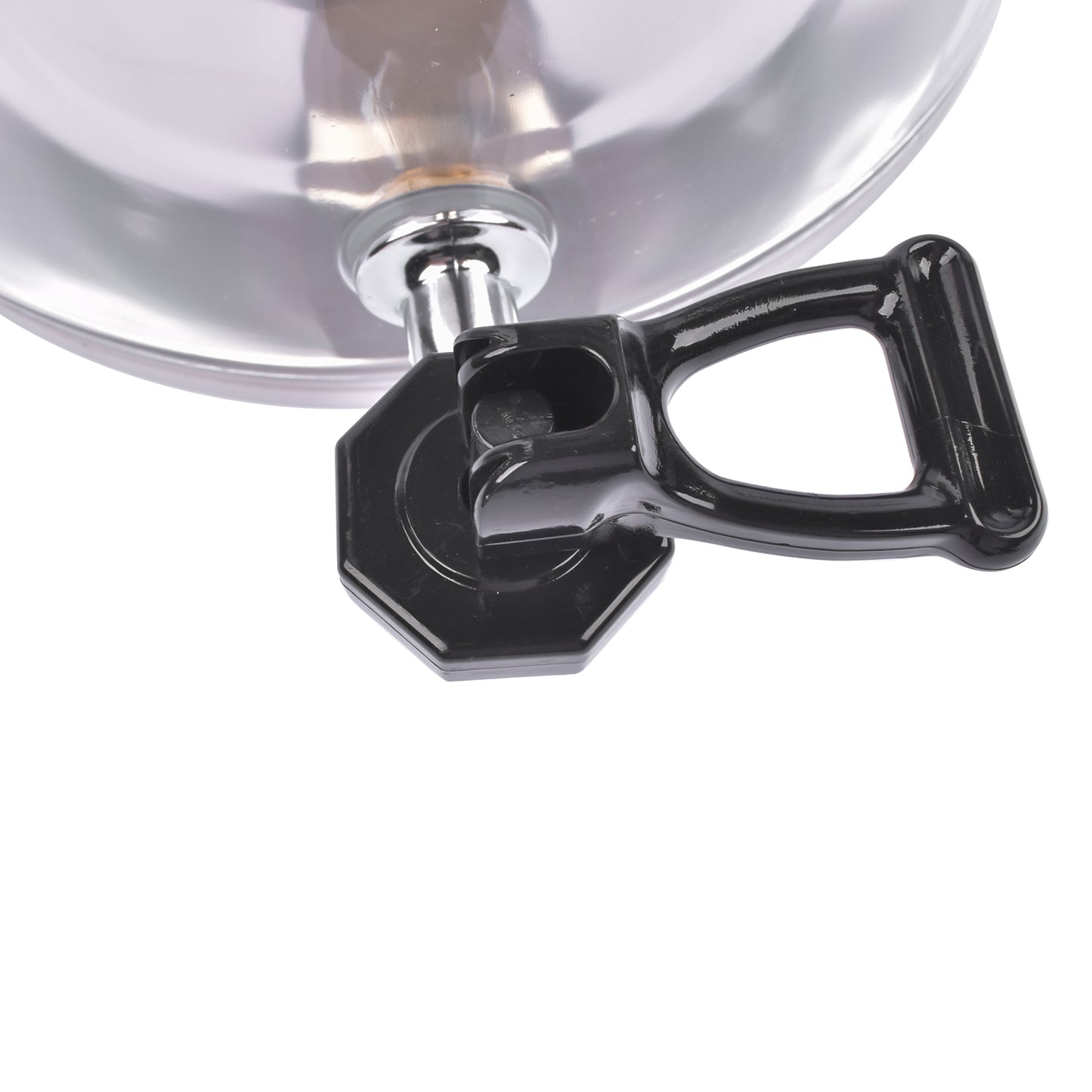 3-Gallon Beverage Dispenser, Alcohol Heated Hot and Cold Drink Container with Faucet, Commercial Beverage Container for Coffee, Juice, Lemonade (Clear, Stainless Steel)