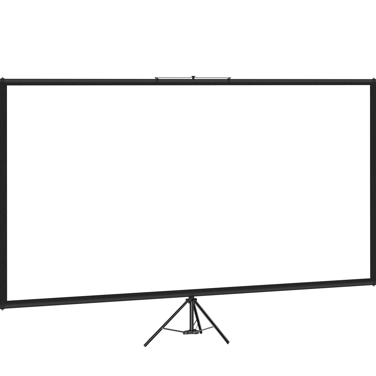 100" Projector Screen with Tripod Stand - 4K HD, Wrinkle-Free Portable Movie Screen for Home Theater, Gaming & Office Use