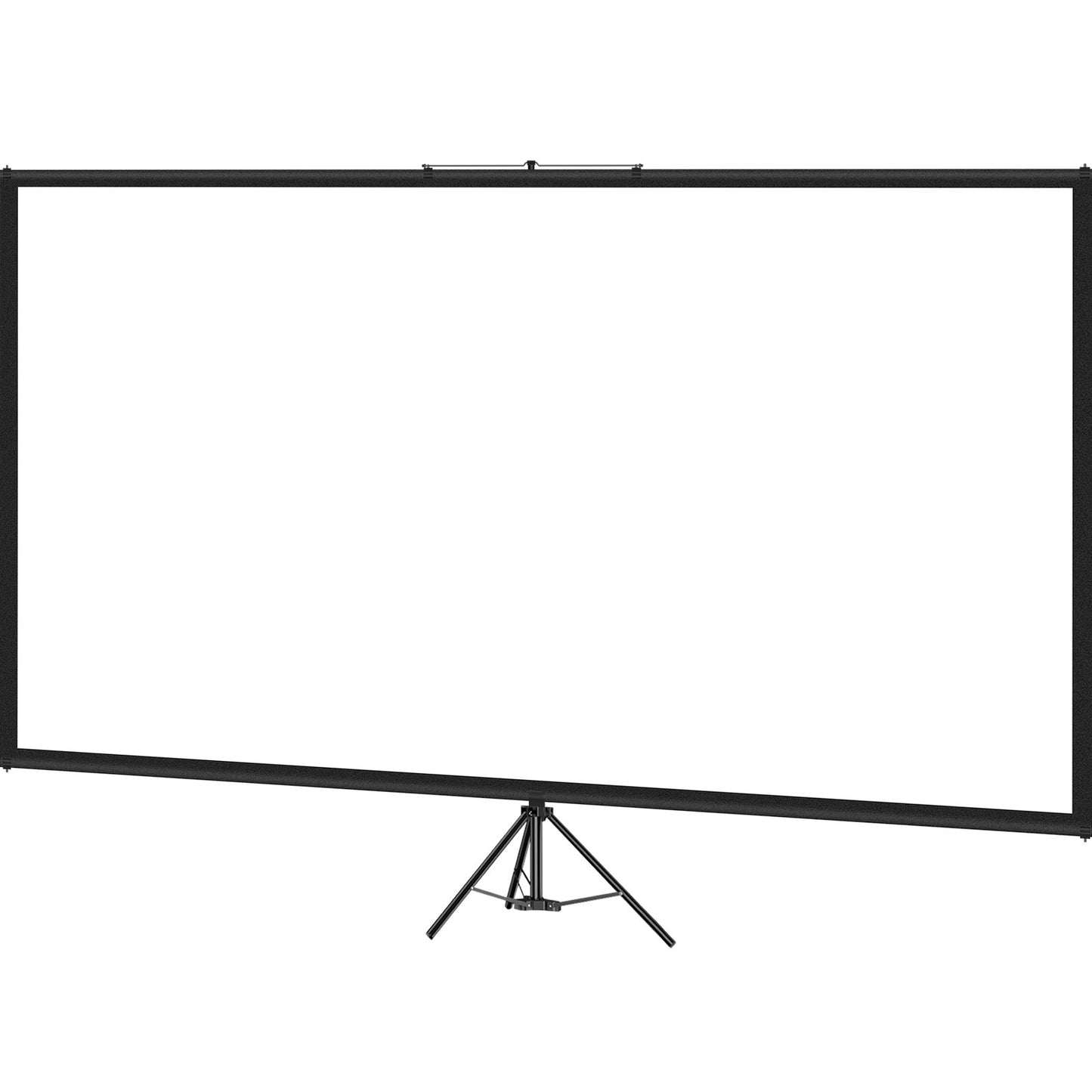 100" Projector Screen with Tripod Stand - 4K HD, Wrinkle-Free Portable Movie Screen for Home Theater, Gaming & Office Use