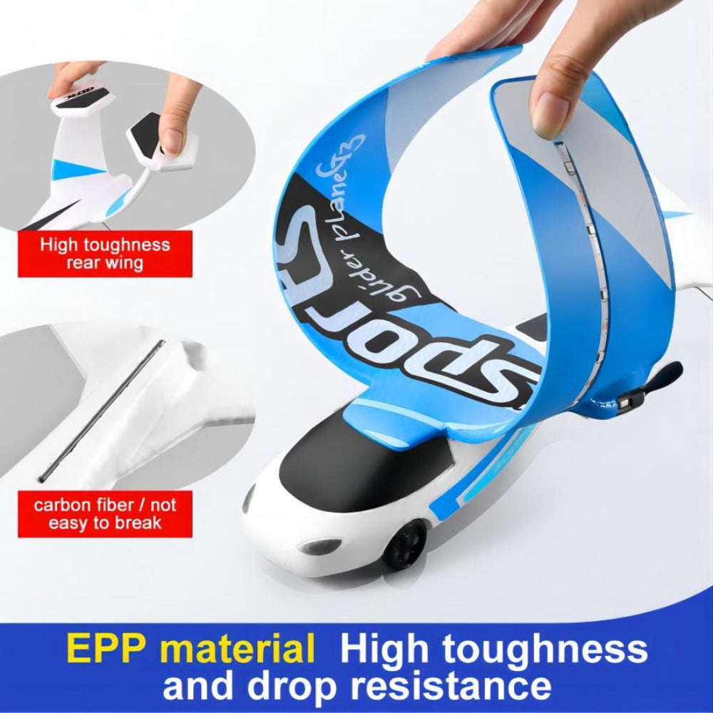 4DRC G3 RC Plane, 2.4Ghz Remote Control Airplane,Flying with 2 Batteries & Propeller