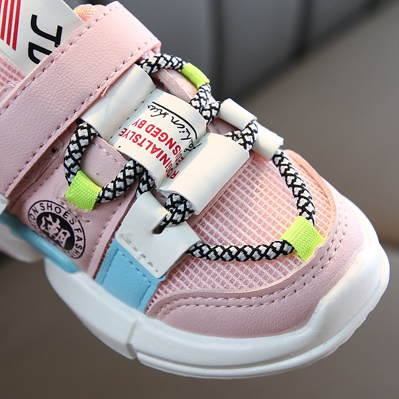 New Arrivals Kids Shoes for Boys Baby Toddler Sneakers Fashion Boutique Breathable Little Children Girls Sports Shoes Size 21-30