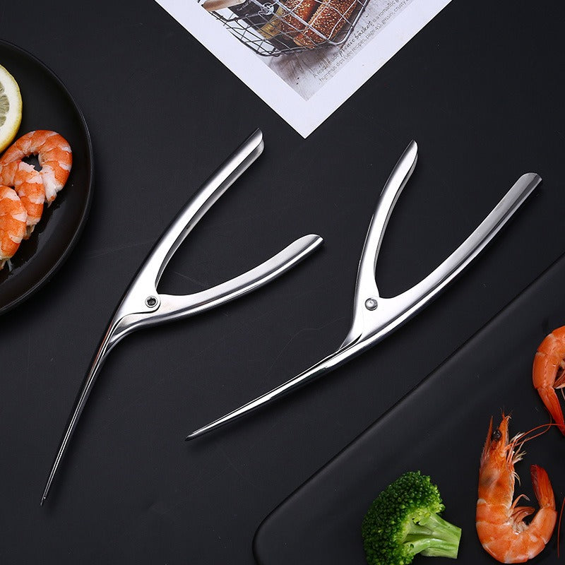 Stainless Steel Shrimp Peeler Practical Shrimp Peeling Pliers Shrimp Peeler