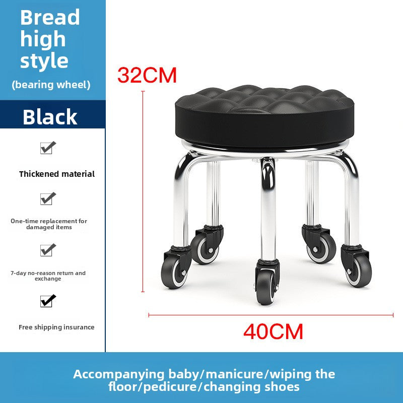 Rolling Round Stool