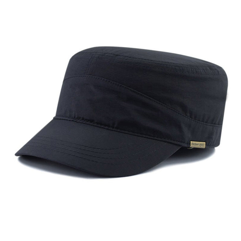Flat-Crown Men's Hat