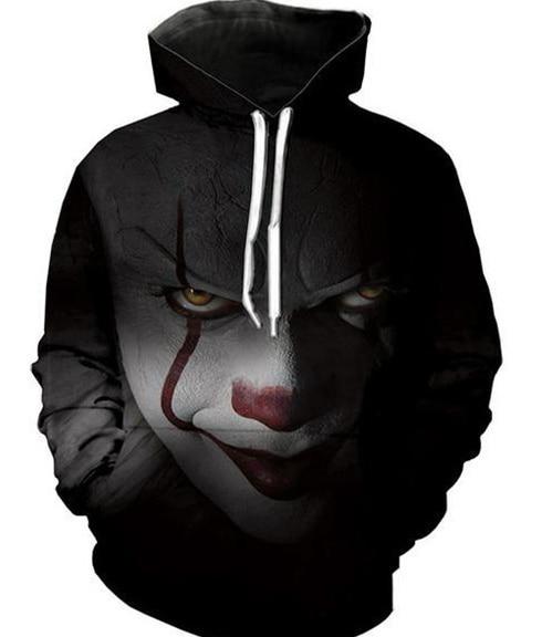 Stephen King Joker Hoodie Sweatshirt