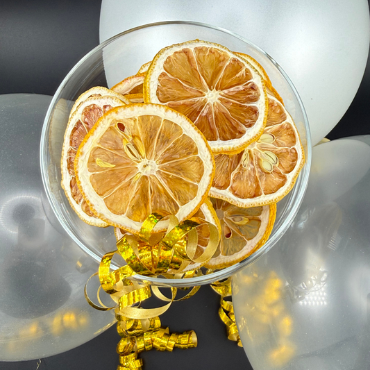 Dehydrated Lemon Slices | Dried Lemons for Bar & Decor