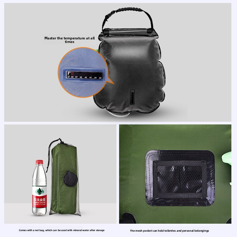 New outdoor 20L solar shower bag