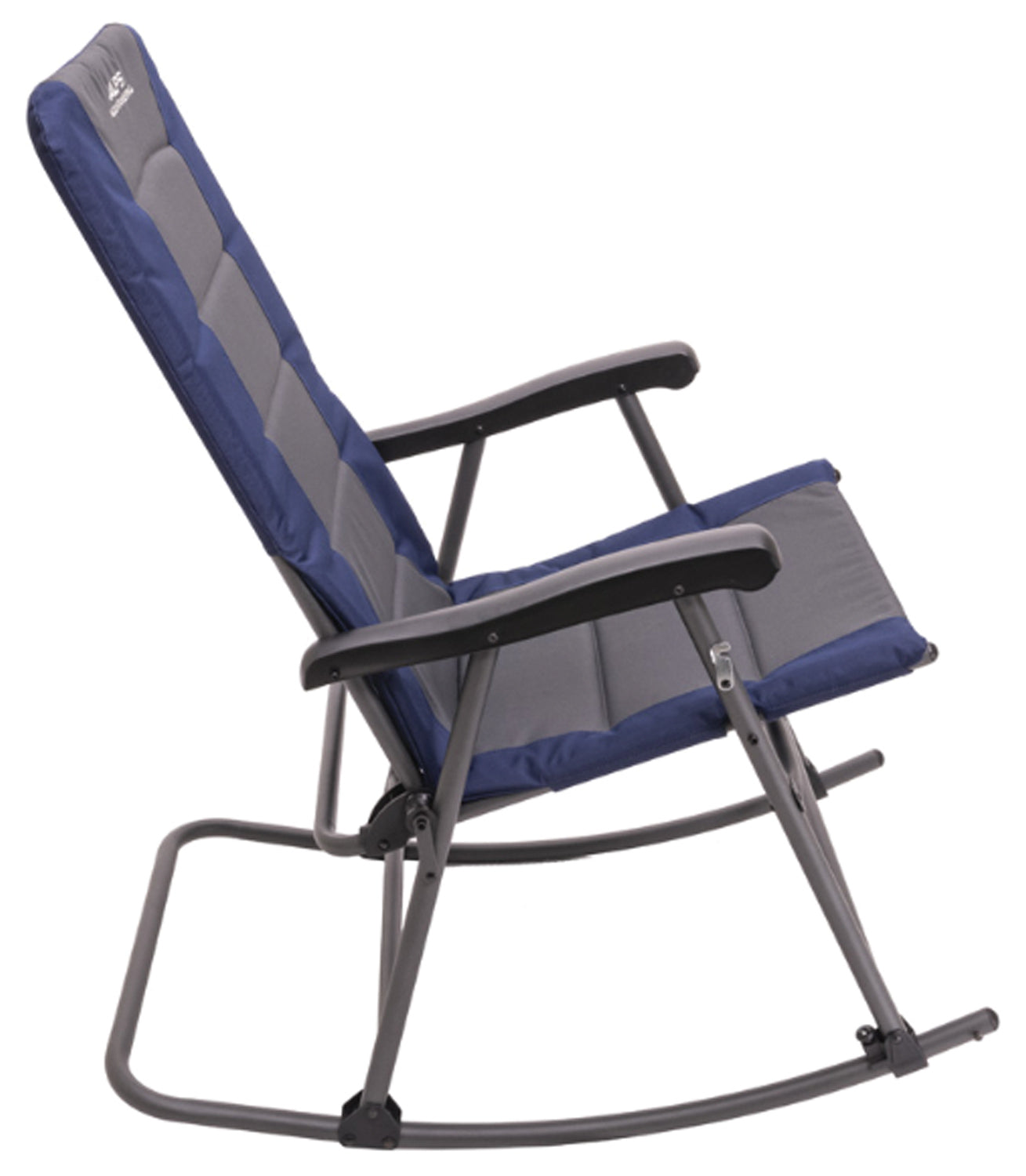 Folding Rocking Chair Navy/Charcoal