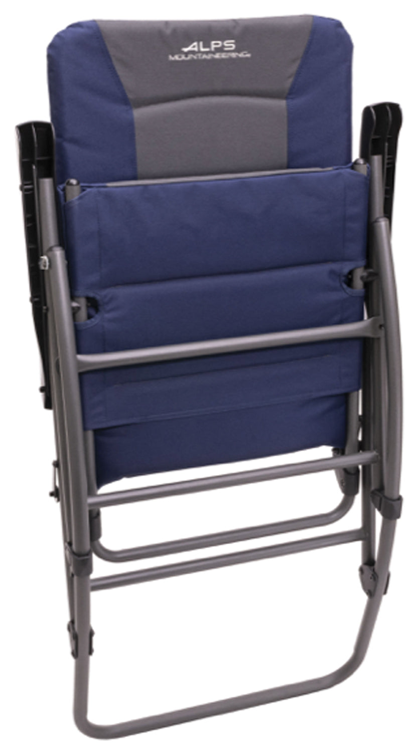 Folding Rocking Chair Navy/Charcoal