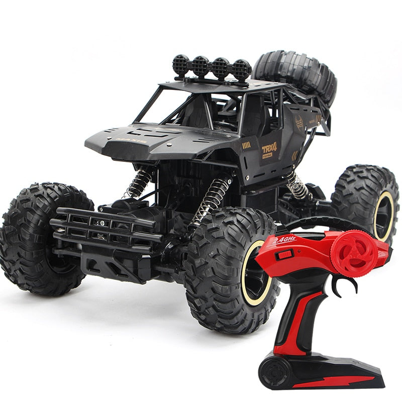 RC Car 4WD Climbing Car 4x4 Double Motors Bigfoot Car Remote Control Off-Road Vehicle