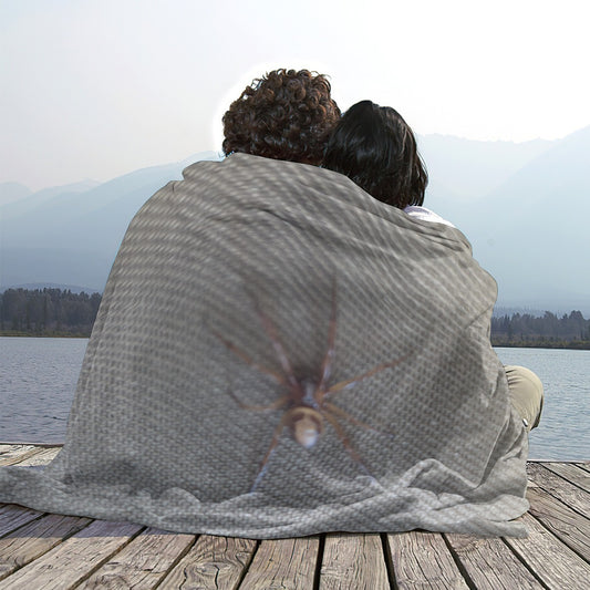 NEW!!! (BIG Spider) Flannel Blanket
