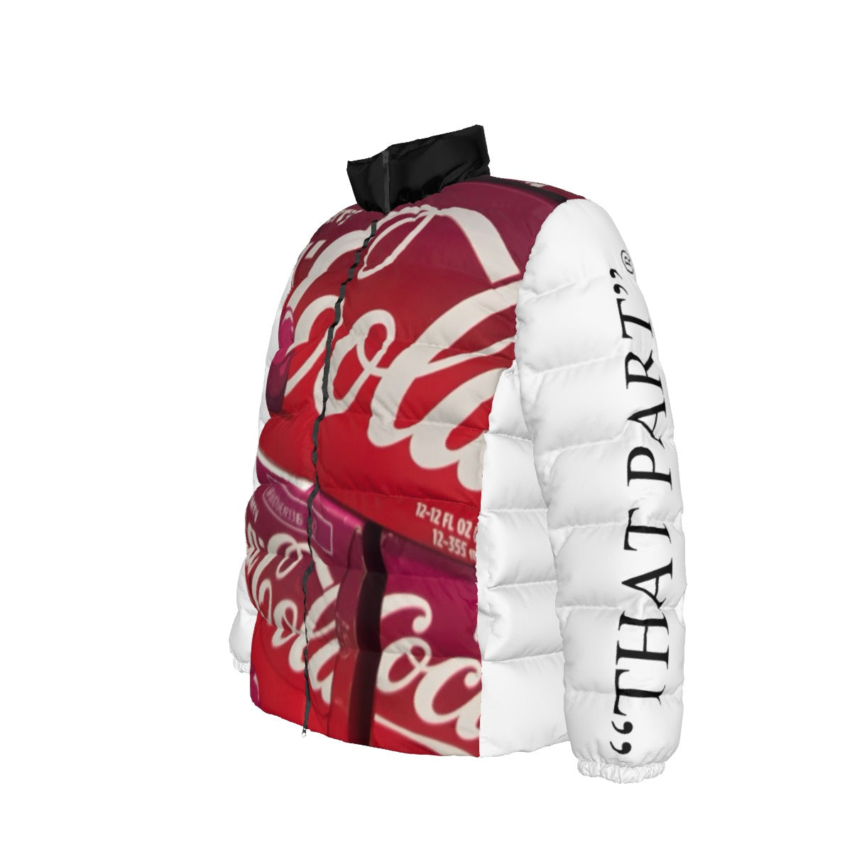 Unisex Stand collar slim down jacket