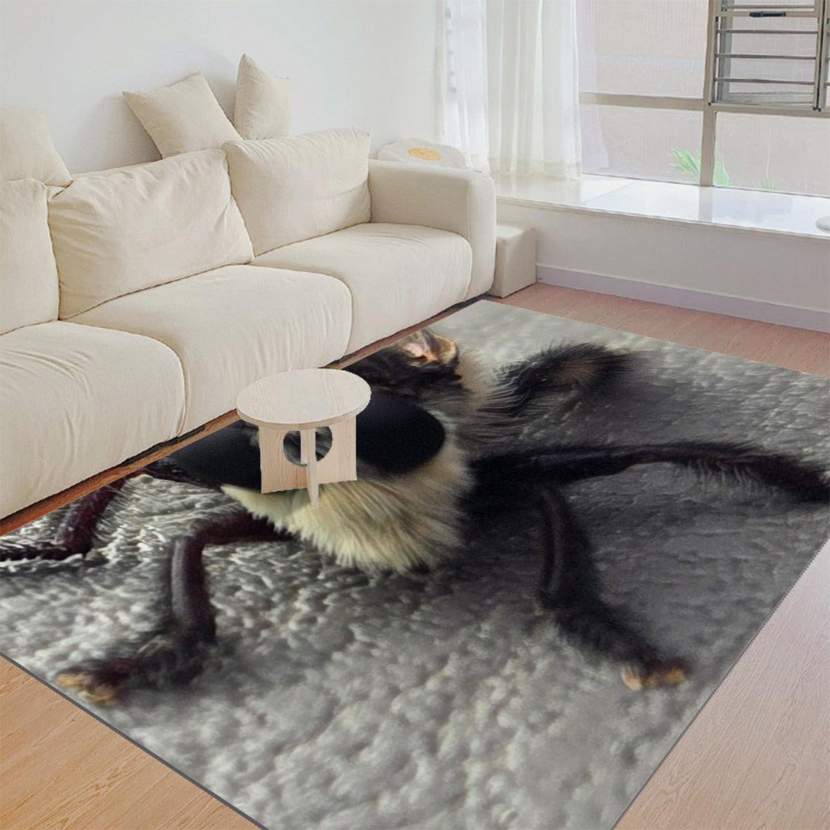 NEW!!! (BIG Bug Face) Foldable Rectangular Thickened Floor Mat