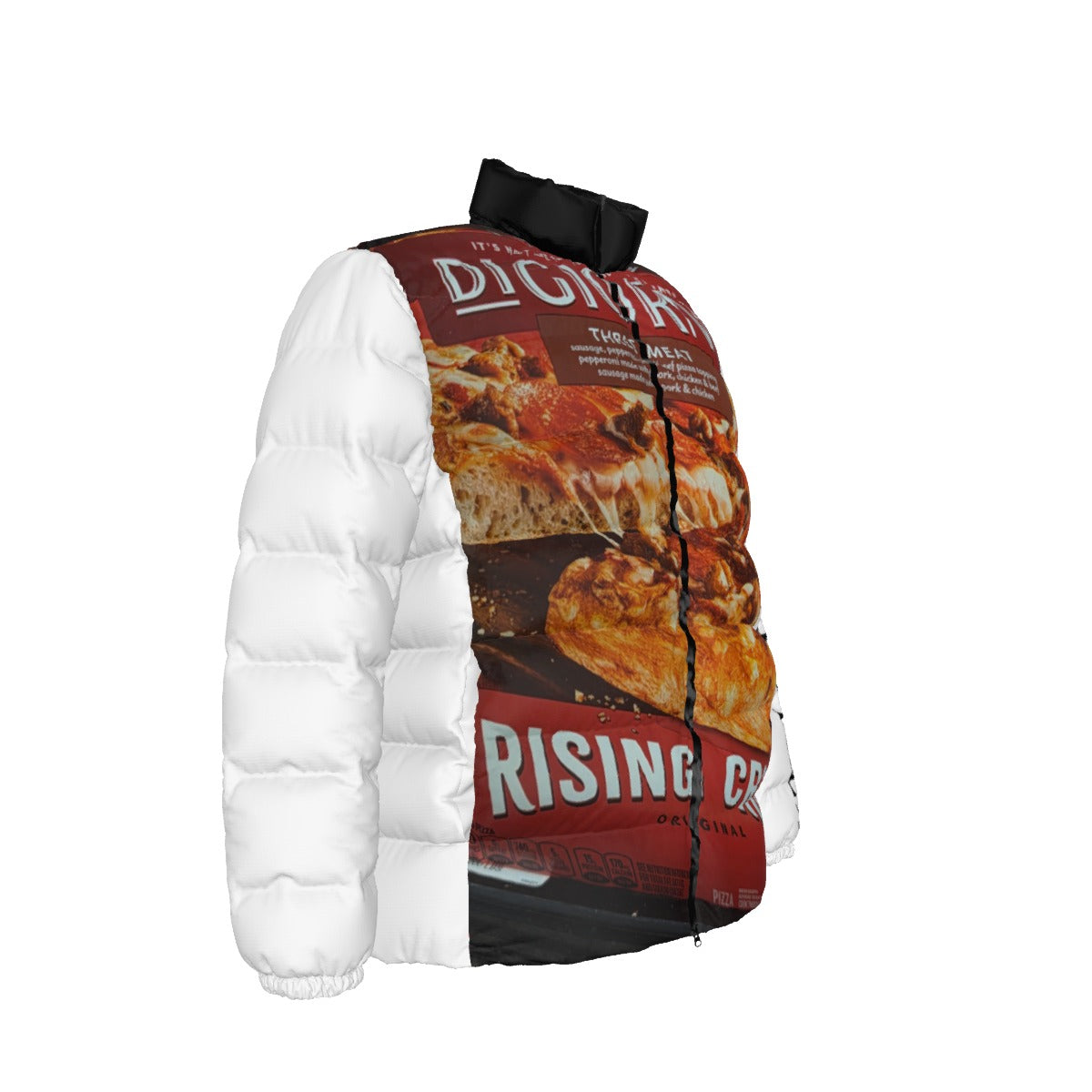 Unisex Stand collar slim down jacket