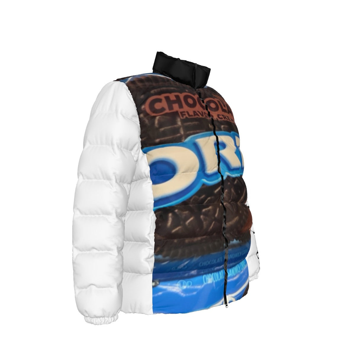 Unisex Stand collar slim down jacket