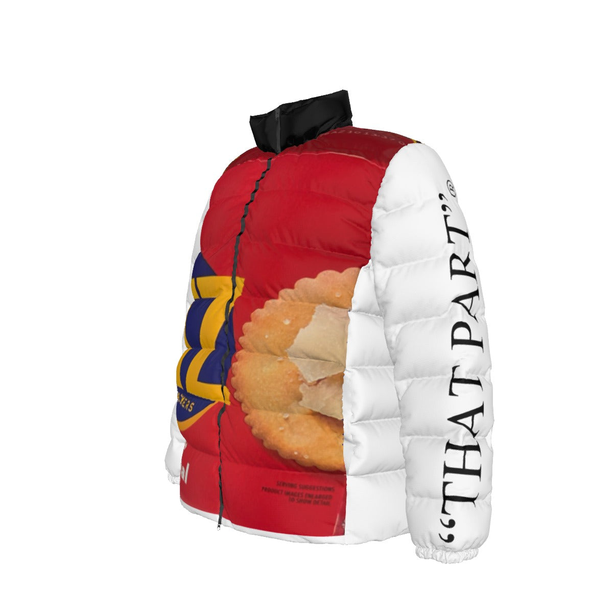 Unisex Stand collar slim down jacket
