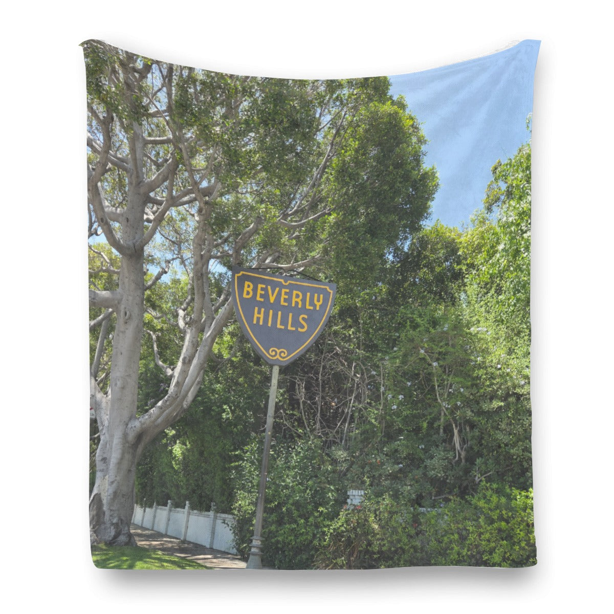 NEW!!! (B.H. Sign) Flannel Blanket