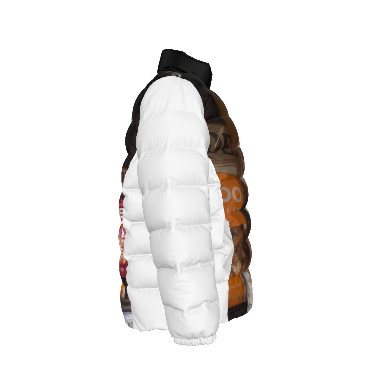 Unisex Stand collar slim down jacket