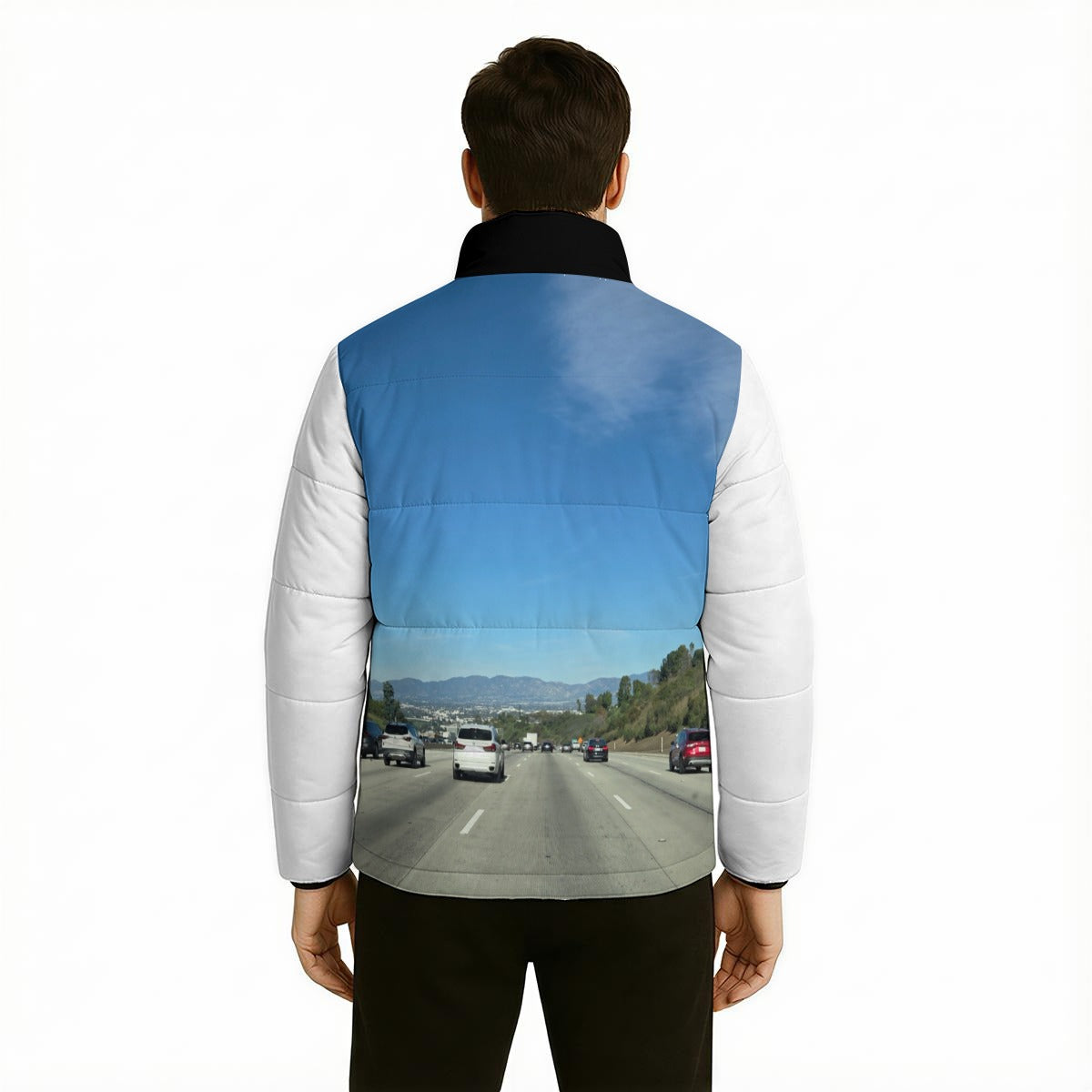 NEW!!! "THAT PART" branded (left sleeve / 405 FWY front rear) Unisex Quilted Polyester Jacket