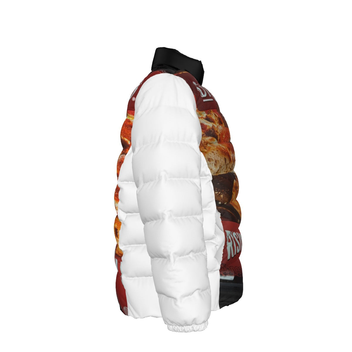 Unisex Stand collar slim down jacket